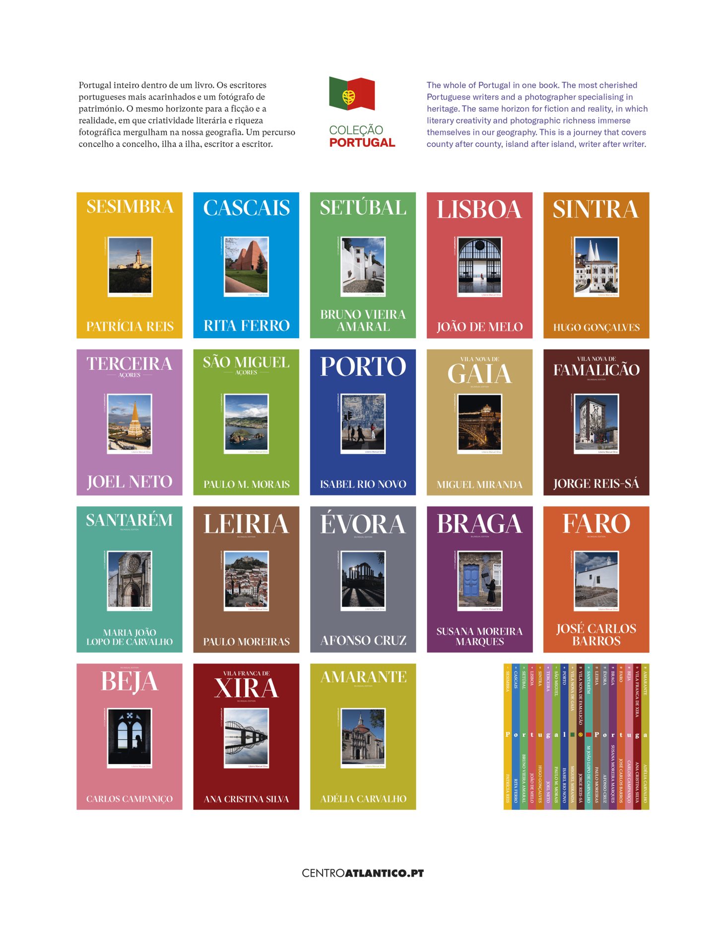 Caixa com livros Coleção Portugal e garrafa de vinho Quinta dos Castelares Reserva (Tinto) - Image 6